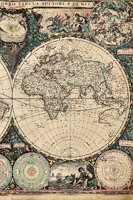 Store intérieur Carte du monde