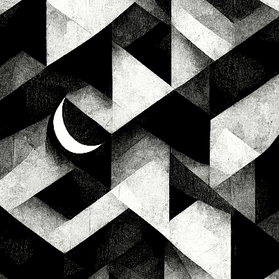 Store intérieur Triangles dans l'abstraction