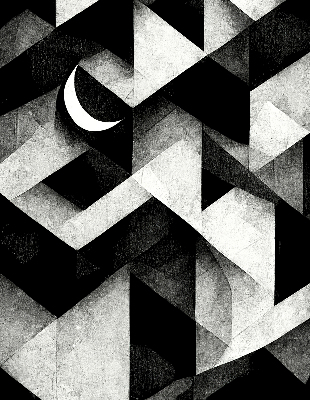 Store intérieur Triangles dans l'abstraction