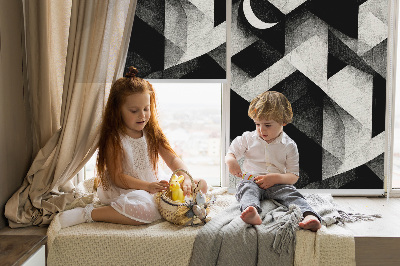 Store intérieur Triangles dans l'abstraction