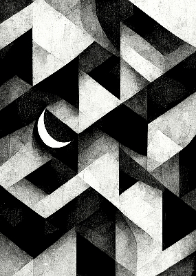 Store intérieur Triangles dans l'abstraction