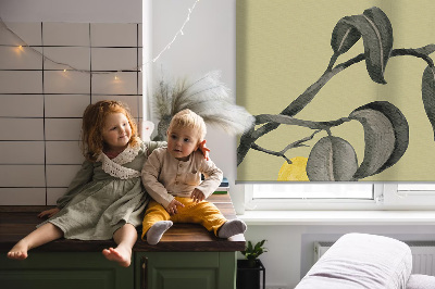 Store enrouleur Citrons sur l'arbre