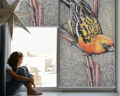 Store intérieur Un oiseau sur une branche