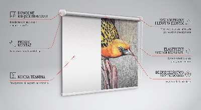 Store intérieur Un oiseau sur une branche