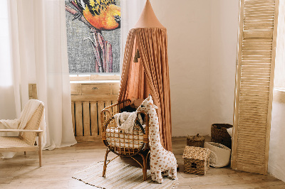 Store intérieur Un oiseau sur une branche