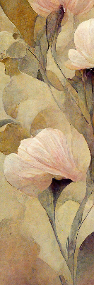 Store enrouleur Fleurs roses