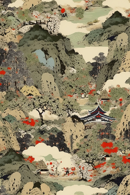 Store intérieur Montagne