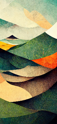 Store intérieur Collines abstraites