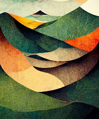 Store intérieur Collines abstraites