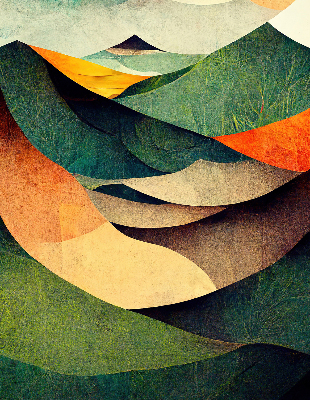 Store intérieur Collines abstraites