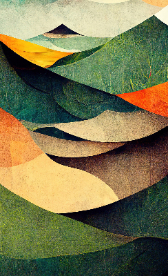 Store intérieur Collines abstraites