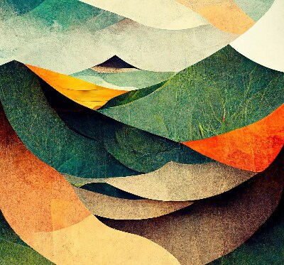 Store intérieur Collines abstraites