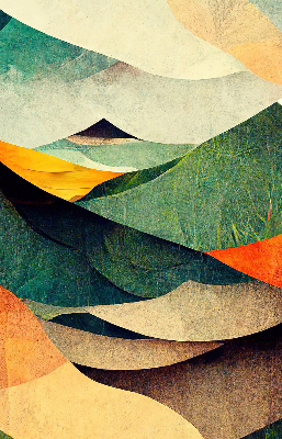 Store intérieur Collines abstraites