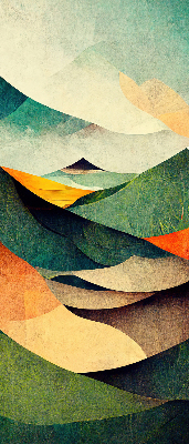 Store intérieur Collines abstraites