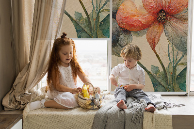 Store enrouleur Fleur