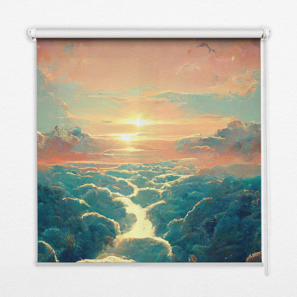 Store enrouleur Coucher de soleil
