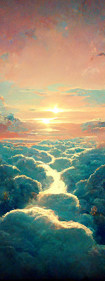 Store enrouleur Coucher de soleil