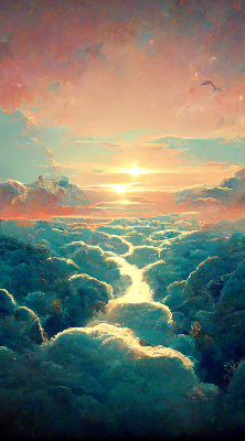 Store enrouleur Coucher de soleil
