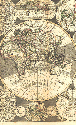 Store intérieur Carte du monde