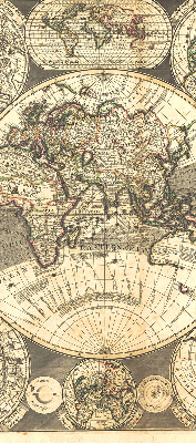 Store intérieur Carte du monde