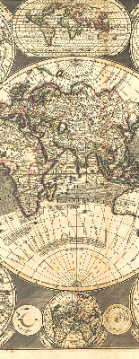 Store intérieur Carte du monde