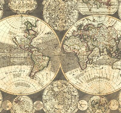 Store intérieur Carte du monde