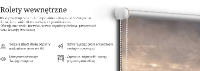 Store enrouleur Arbres dans le brouillard