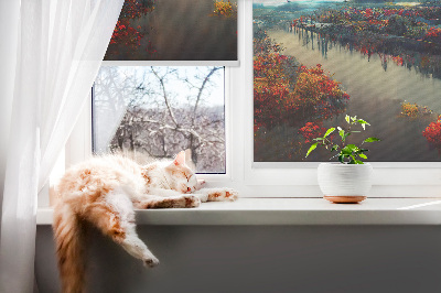 Store enrouleur Rivière au clair de lune