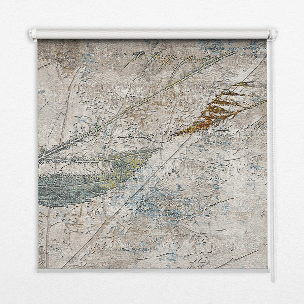 Store intérieur Feuilles réfléchies