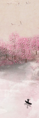 Store intérieur Jardin de cerisiers en fleurs