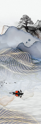 Store enrouleur Montagnes floues