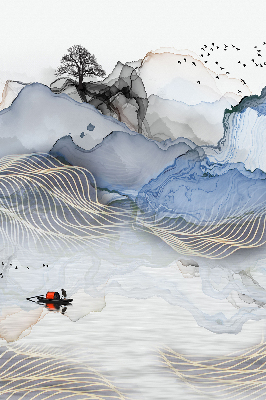 Store enrouleur Montagnes floues