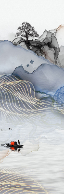 Store enrouleur Montagnes floues