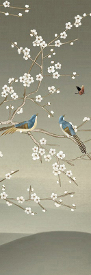 Store intérieur Oiseaux sur une branche