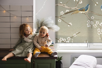 Store intérieur Oiseaux sur une branche