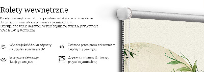 Store intérieur Une grue dans un cercle de verdure