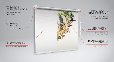 Store intérieur Une grue dans un cercle de verdure