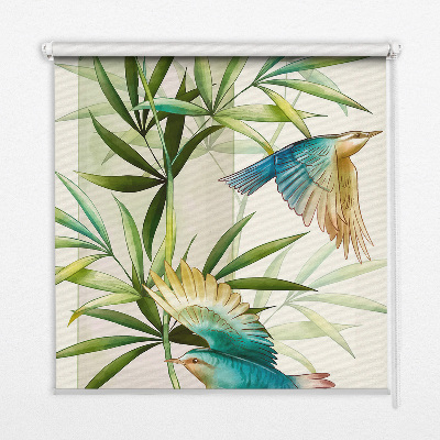 Store intérieur Oiseaux dans les feuilles