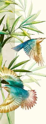 Store intérieur Oiseaux dans les feuilles