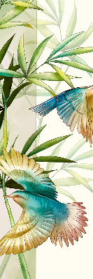 Store intérieur Oiseaux dans les feuilles