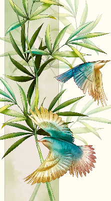 Store intérieur Oiseaux dans les feuilles