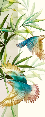 Store intérieur Oiseaux dans les feuilles