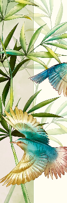 Store intérieur Oiseaux dans les feuilles