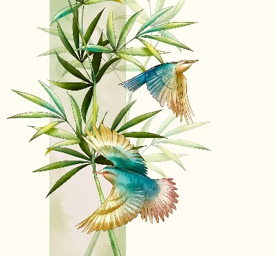 Store intérieur Oiseaux dans les feuilles