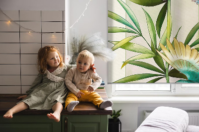 Store intérieur Oiseaux dans les feuilles