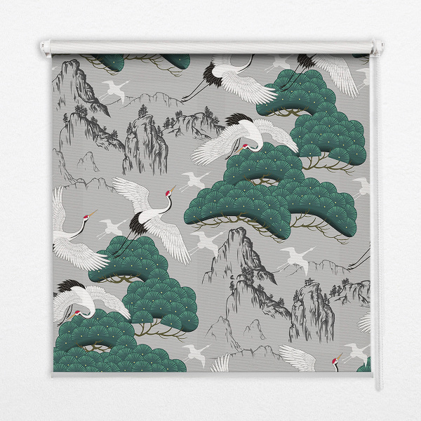 Store enrouleur Grues volantes