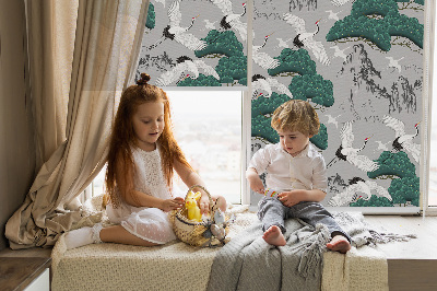 Store enrouleur Grues volantes