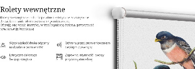 Store intérieur Oiseaux sur les branches