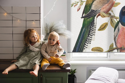 Store intérieur Oiseaux sur les branches