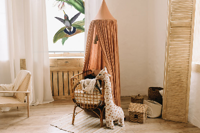 Store enrouleur Oiseaux sur une fleur